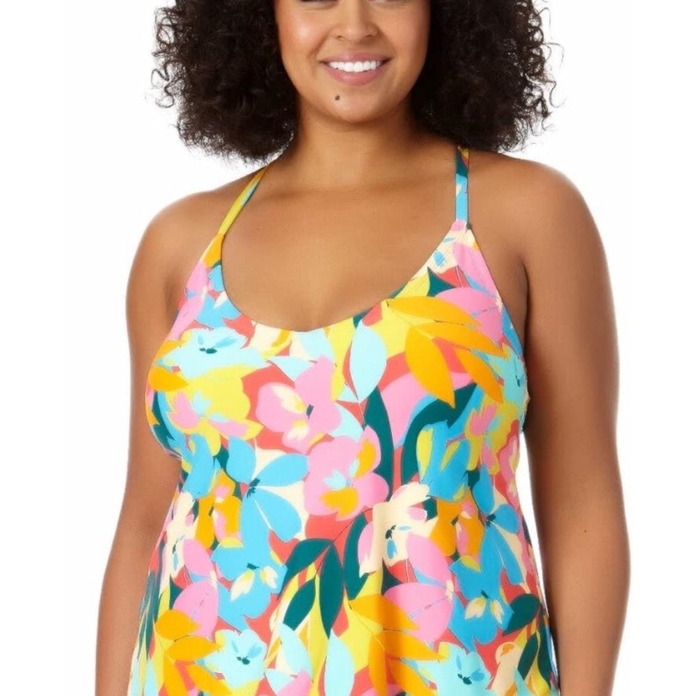 NWT plus size Anne Cole Tankini top
